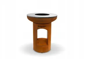 Fire pit Ambiance Bonbiza Open (model 8002R) – outdoor steel bowl, rust finish