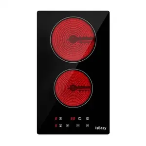 Ceramic electric cooktop Marazzi Italia T2V-01M — built-in two-zone ceramic hob