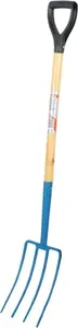Robi American-style Forks with Wooden Handle R934 – garden fork tool, wooden shaft