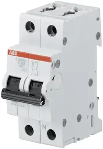 Miniature circuit breaker ABB 2CDS251103R0504 — metal/plastic, multicolour