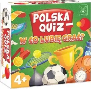 Board game Kangur Polska Quiz: W co lubię grać? — Kangur party quiz in Polish