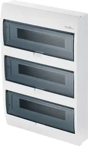 Распределительный щит ELEKTROPLAST Elegant накладной модульный 3 x 12 IP40 303×550×98 мм