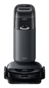 Robot vacuum Eufy Omni S1 by Caso — bagless, wet mopping, LCD display, auto-return base station (Black/Grey)
