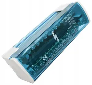 Клеммная колодка Schelinger A18-MDB-215 — 30 клемм, 2×15 (11×5.3 мм + 2×7.5 мм + 2×9.1 мм)
