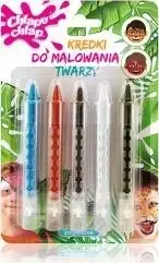 Face Paint Crayons set Chlapu Chlap 5 pcs — children's face painting crayons