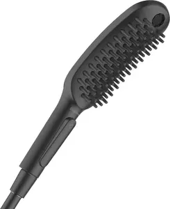 Shower system Hansgrohe 26640670 Black — wall-mounted shower set, single-handle control