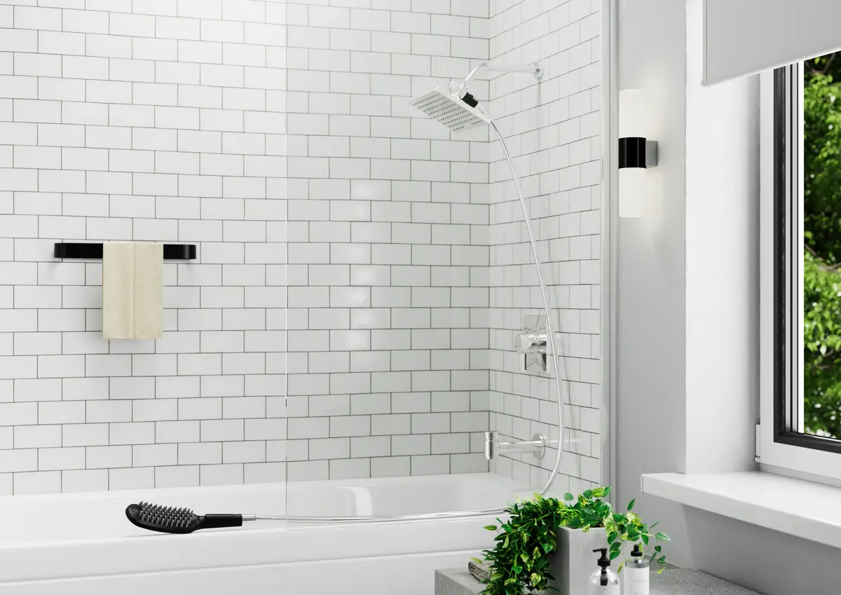 Shower system Hansgrohe 26640670 Black Photo 2