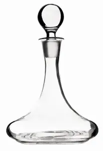 Wine decanter PEUGEOT CAPITAINE 0.75 L glass, transparent, with stopper