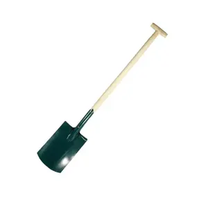 Spade (straight) Profix 12337 — Profix straight garden spade, metal blade, wooden handle