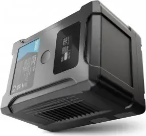 V‑Mount Camera Battery Newell BP-190 LCD (model NL3684) — V‑mount lithium battery with LCD charge indicator