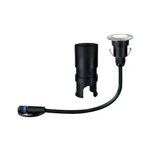 Floor lighting Paulmann 939.51 LED 10 W, 24 V DC, silver, Ø55×H90 mm, plastic/stainless steel