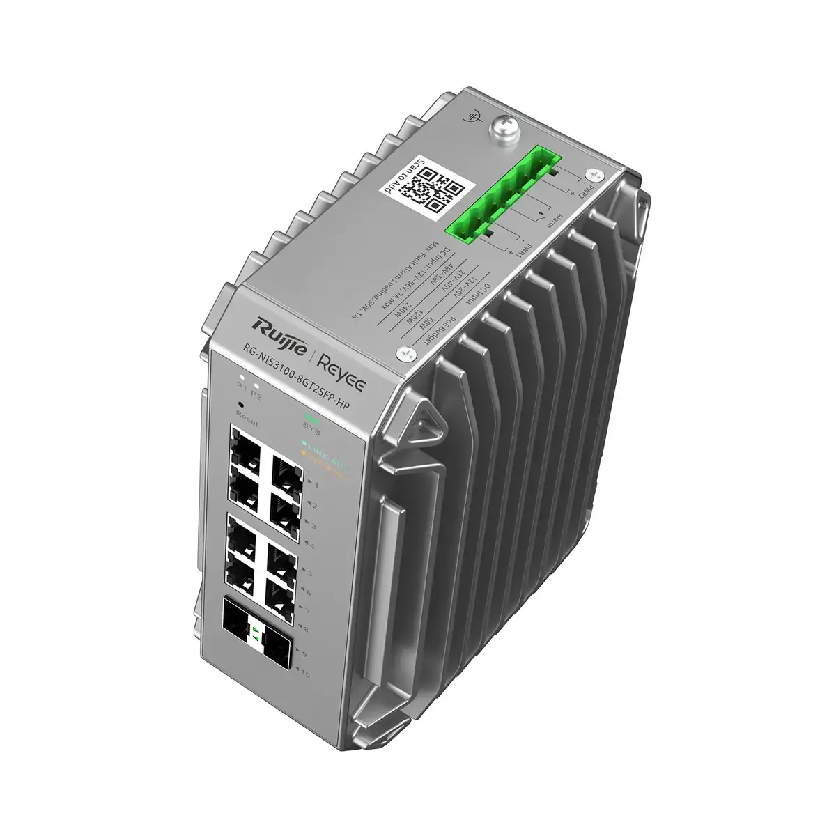 Ruijie RG-NIS3100-8GT2SFP-HP управляемый L2 коммутатор Photo 3