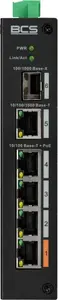 Unmanaged PoE Switch BCS BCS-L-SP0401G-1SFP(2) — 5-port network switch with PoE support