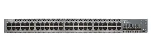 Managed L2/L3 Gigabit Switch Juniper EX3400 48-port PoE, 10G support, 32000 MAC, 336 Gbps, 1U