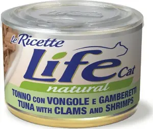Консервы для кошек Life Pet Care LIFE CAT 150 г — тунец, моллюски и креветки