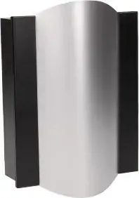 Electromechanical Two-Tone Doorbell ORNO TON COLOR 8V, black-silver