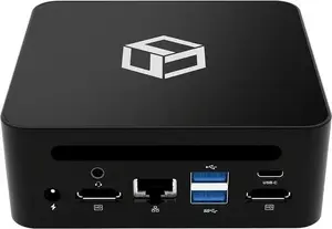 Мини ПК NTT System AP1215U — Intel i3-1215U, 16 ГБ ОЗУ, 1 ТБ SSD, Windows 11 Pro, чёрный