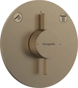 Смеситель для душа hansgrohe 75418140 — керамический картридж, однорычажный