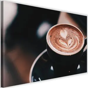 Canvas wall art Feeby 60x40 cm — coffee decoration print on canvas
