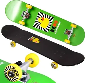 Wooden Scooter/Skateboard ReDo Rubber Duck SP0741 – wooden deck, 100 kg load capacity