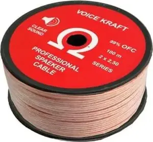 Speaker cable Voice Kraft Omega 2 x 2.5 mm — 2-conductor speaker wire