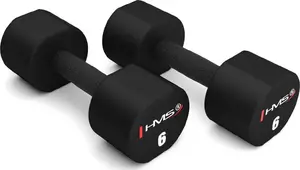 Гантели HMS HPT06 полиуретановые пара 2 x 6 кг