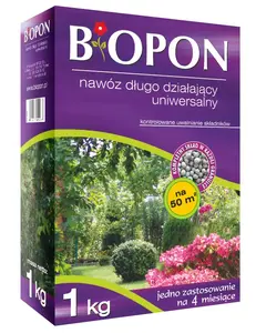 Granulēts ilgstošas iedarbības universāls mēslojums BIOPON B1134 1 kg