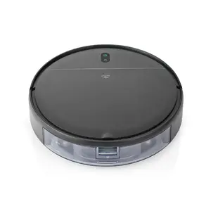Робот-пылесос Doerr WIFIVCR001CBK — круглый, безмешковый, пылесборник 0.2 л, бак для воды 0.23 л, 2500 мА·ч, 100 мин, Ø30 см, черный