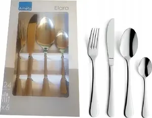 Cutlery set Amefa Elara 24-piece for 6 persons, stainless steel