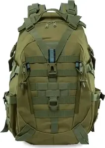 Mugursoma Offlander Survival Trekker 25L — pārgājienu un izdzīvošanas soma 25 L, zaļa