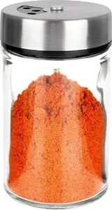 Glass spice container with dispenser ORION Ori_155107 — 100 ml