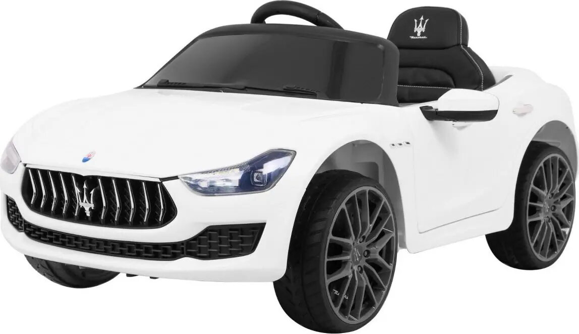 Bērnu braucamrīks Ramiz Maserati Ghibli balts