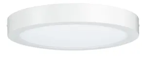Потолочный светильник Paulmann 70643, круглый белый накладной, 1×20W 3000K, Ø30 см, глубина 38 мм, 230V