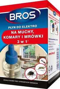 Insecticide Liquid BROS for Electric Flytraps — for flies, mosquitoes and ants