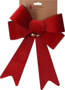 Christmas decoration rosette 32 cm, brand Christmas decoration, model HV204903-SW