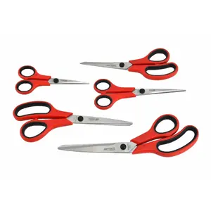 Scissors AWTools AW29210 stationery/craft scissors pack of 5, weight 370 g