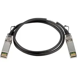 Кабель Direct-Attach 10Gbps SFP+ медный 1 м, Ruckus, SFP+–SFP+, черный