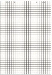 Flipčarta bloks Proma LANDRE 65×98 cm, 20 lapas, 80 g/m², režģis