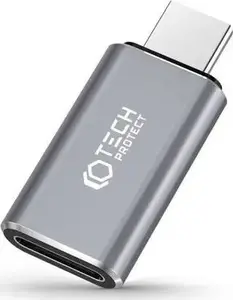 Cable adapter Tech-Protect Type-C to Lightning — Grey
