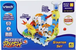 Набор Marble Rush Discovery Set XS 100 от VTech — конструктор-маршрут из 30 деталей