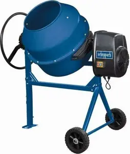 Cement Mixer Scheppach MIX160 — Scheppach MIX160 portable concrete mixer