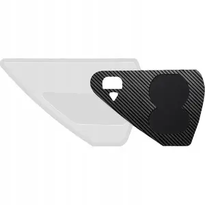 Protective Film and Wrap Set for Charge Port by Spigen — Carbon Finish — for Tesla Model Y/3 (EU)