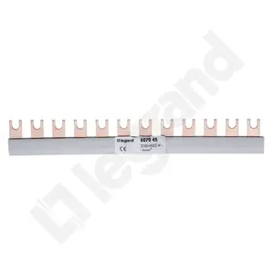 Baro‑šķērsliņas dakša Legrand BI1/16 1P 80A 16 mm², 12 moduļi (607045)