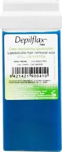 Depilflax depilācijas vasks rullī Azulene 110 g — Depilflax 100 (mpn 100117)