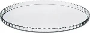 Glass Serving Platter ORION 32 cm Round — universal glass taca/patera