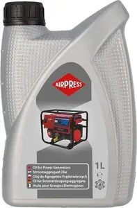 Motoreļļa Airpress AP 14902 — 1 l 4-taktu 10W-30 ģeneratoriem
