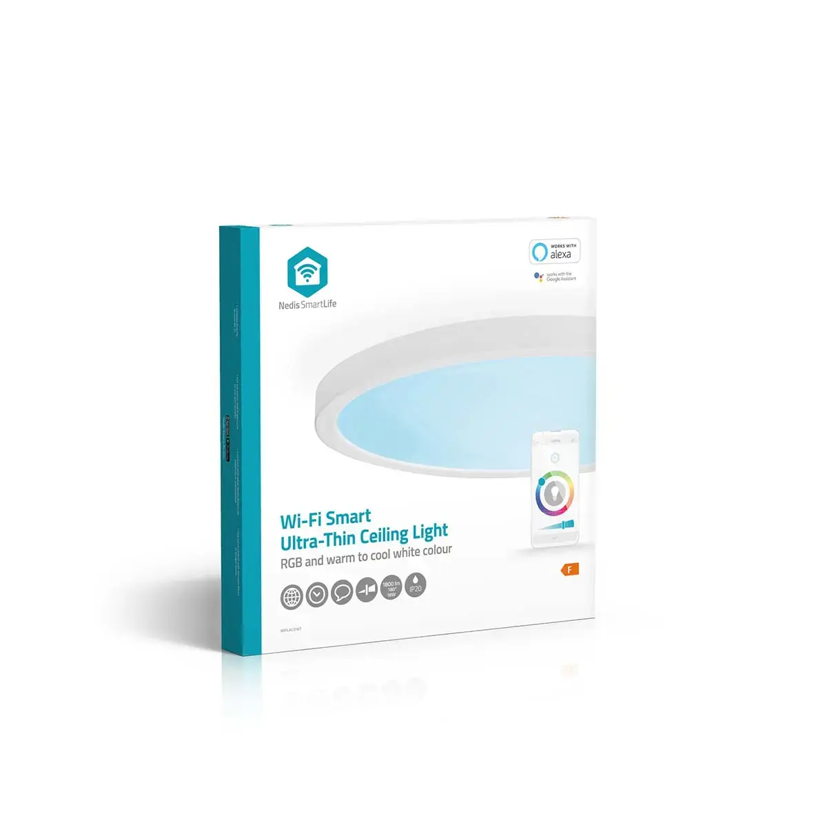 Nedis WIFILAC31WT smart ceiling light Photo 11