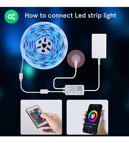 Nous световая лента 10 м Wi‑Fi 24 Вт Photo 8