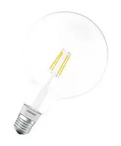 Smart bulb Osram Smart+ Filament Globe Bluetooth 5.5 W, LED, 220–240V, 50–60Hz, 186 mm, Ø125 mm