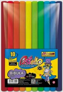 Crepe Paper Roll Pastello mini 25 x 200 cm, mixed colors